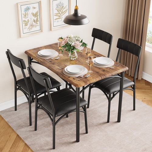 Garvee 5pcs industrial dining - 5pcs,